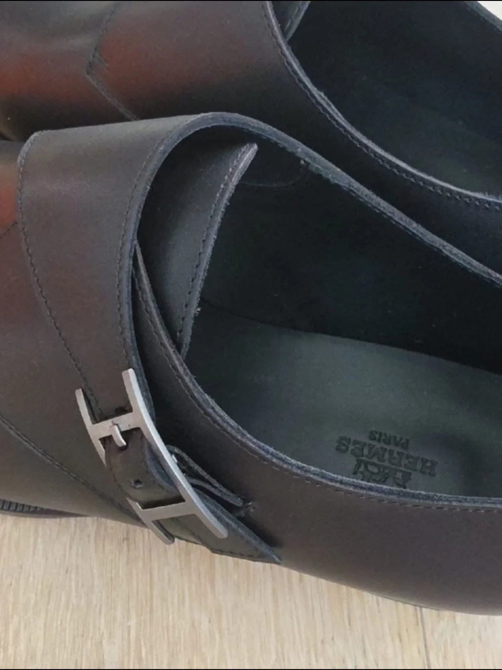 Brand New Hermès Derby Homme Joris Shoes